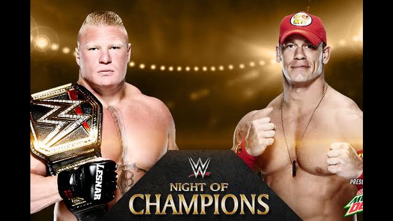 FULL MATCH - Brock Lesnar vs. John Cena - WWE World Heavyweight Title Match: Night of Champions