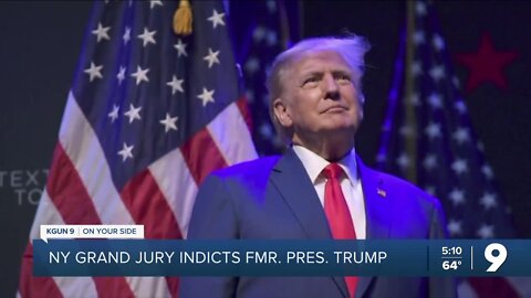 Grand jury votes to indict former President Donald Trump