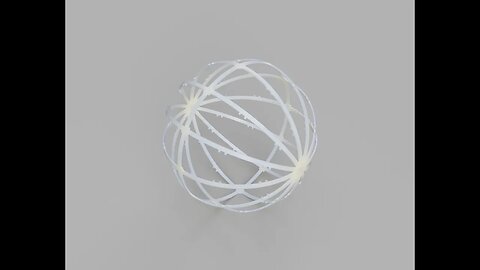 Light-Weight Folding Shield Sphere (3D Printable)