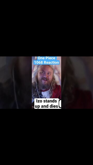 One Piece Episode 1068 Reaction IZO Stands up to CP0 AND DIES 😭 #shorts #anime #onepiece #reaction