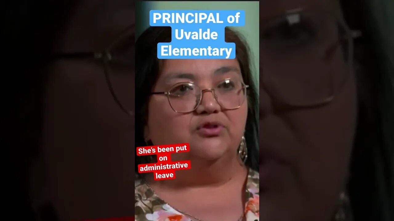 Principal of Robb Elementary Suspended | Uvalde TX