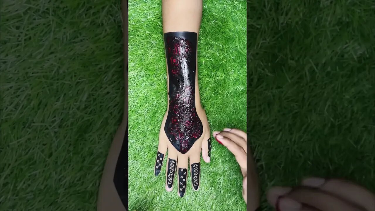 indian mehndi design l #mehndisticker #indianmehndi #hennatattoo #hennadesign #indianmehndi