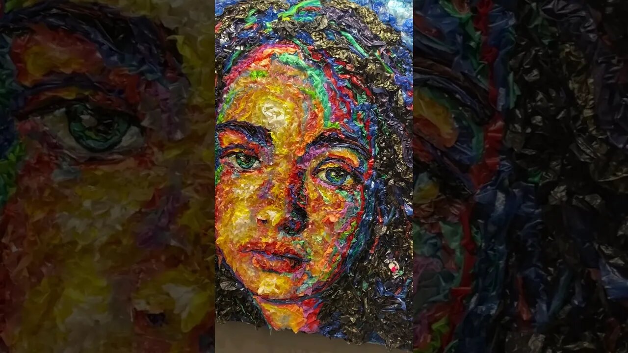 Turning waste into art by Artist Deniz Sağdıç