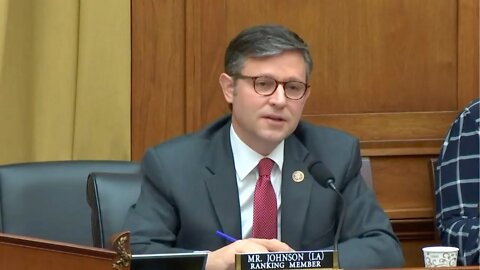 Congressman Johnson's remarks during a House Judiciary Committee hearing.