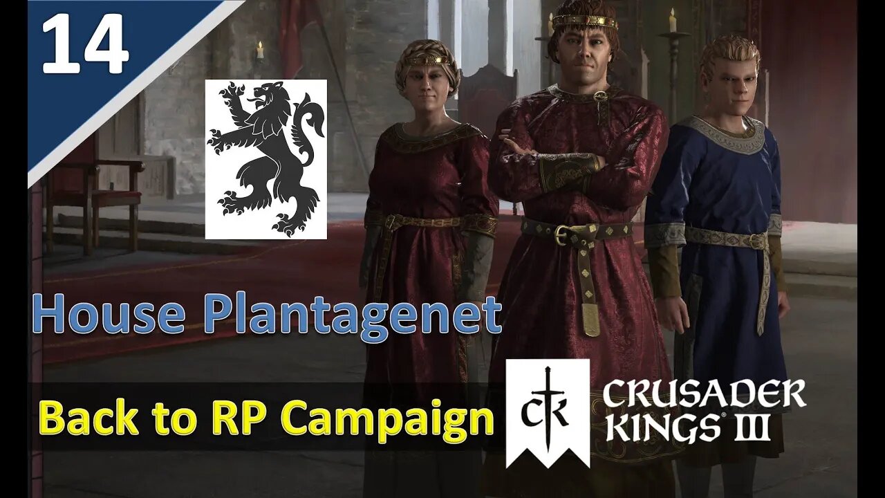 Final Push to End the French Succession Wars l Crusader Kings 3 l House Plantagenet (Anjou) l Part 6