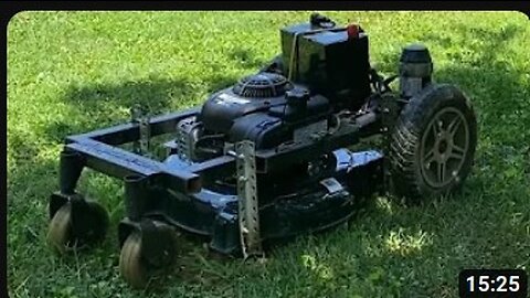 Remote Controlled Mower Rebuild