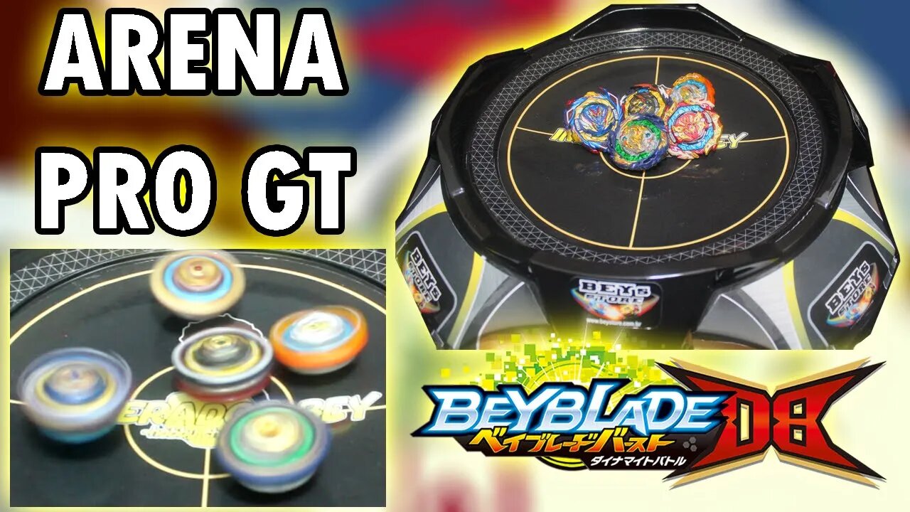 BEYBLADES DB na ARENA PRO GT | Novas Arenas do Canal! | Bônus