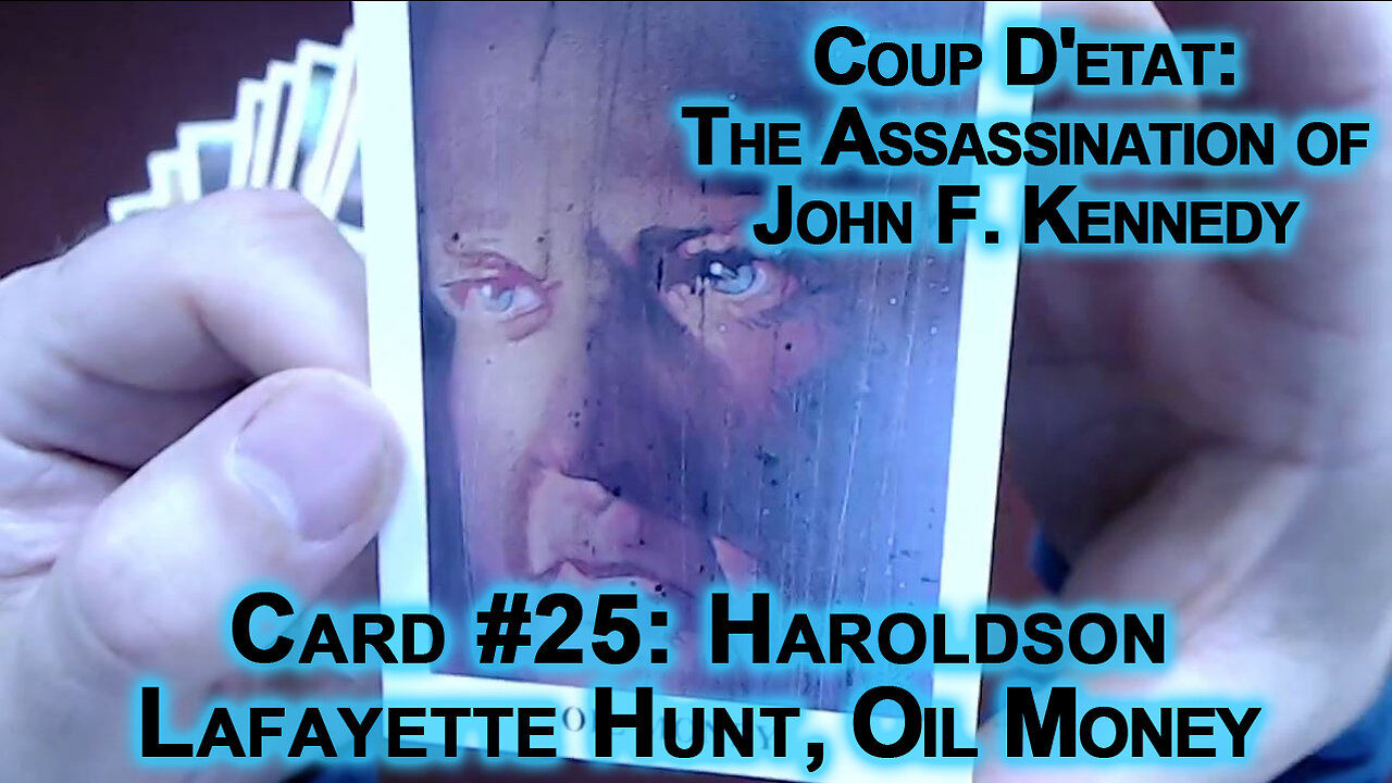 Coup D'etat: The Assassination of John F Kennedy #25: Haroldson Lafayette Hunt, Oil Money, JFK ASMR