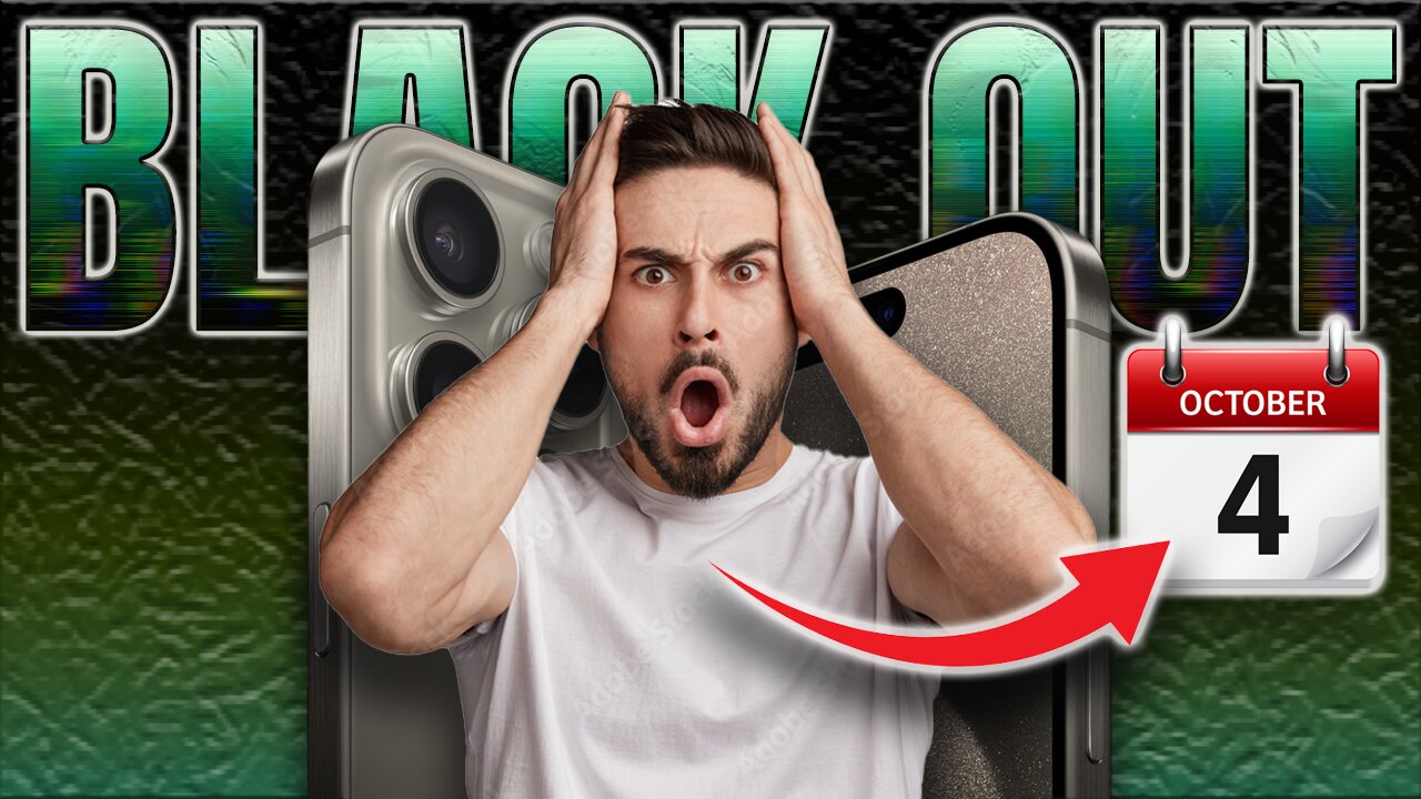 Cell Phone BLACKOUT DAY: October 4th!