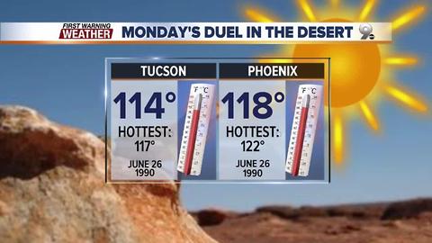 Chief Meteorologist Erin Christiansen's KGUN 9 Forecast Wednesday, June 14, 2017