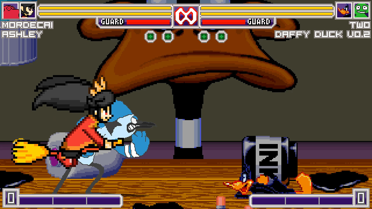 MUGEN - Ashley & Mordecai vs. Daffy Duck V0.41 & Two - Download