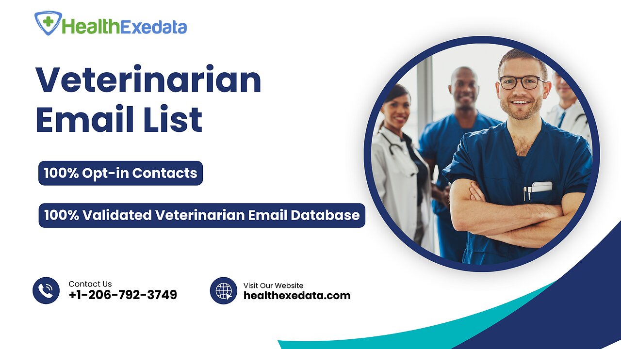 Veterinarian Email List | List of Veterinary Clinics in USA