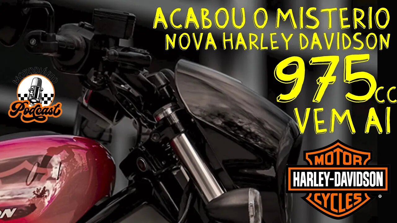 AGORA VAI, ACABOU o Mistério: Nova SPORTSTER 975 cc confirmada. Pode ser a SUA VEZ