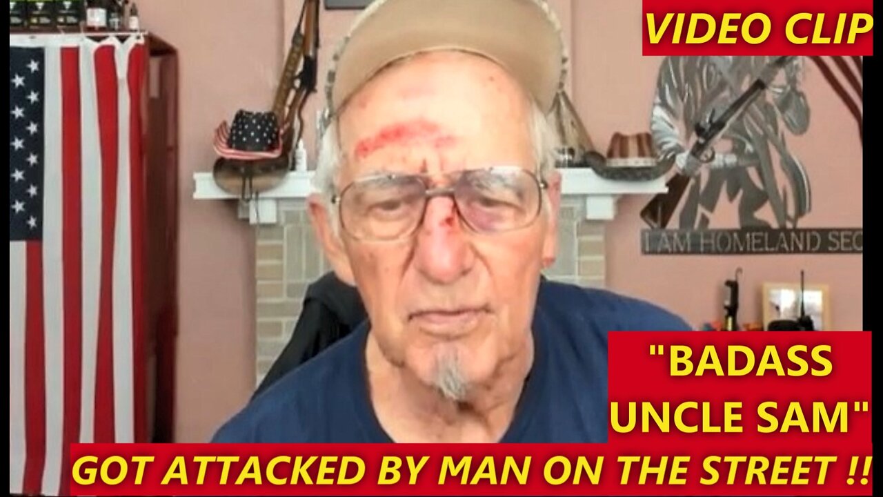 BADASS UNCLE SAM; ATTACKED IN THE STREET (CLIP)