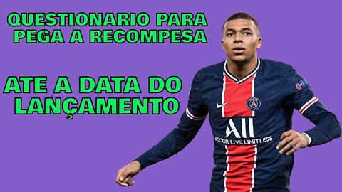 TOTAL FOOTBALL QUESTIONARIO PARA QUEM JOGOU A BETA E RESEBER AS RECOMPENSA PELO EMEIL !