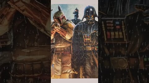 Buffalo Games 500 piece Dark Side #jigsawpuzzles #darthvader #bobafett #shorts