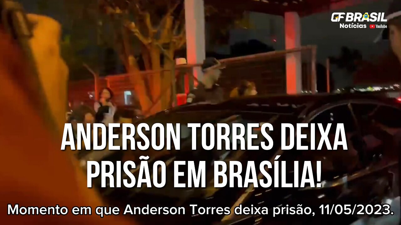 Nesta noite de quinta-feira (11), Anderson Torres deixou prisão em Brasília!