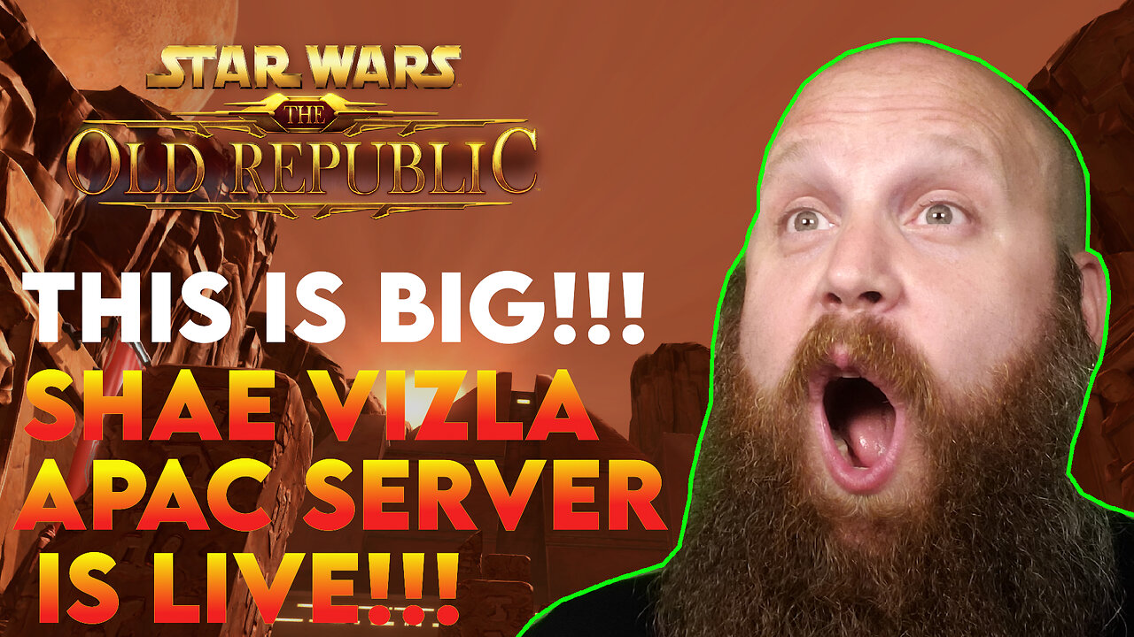 HUGH!!! NEW APAC SERVER, SHAE VIZLA IS NOW LIVE!!!!