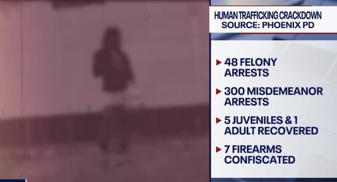 Nearly 350 arrests made during human trafficking, sex crimes operation in Phoenix