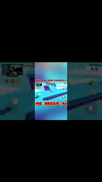 VEM JOGAR COMIGO, A LIVE COMEÇA AS 22 Hrs.#stumbleguys #cosmiconerd #chavesgames