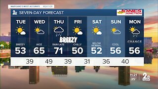 WMAR-2 News Weather at 11