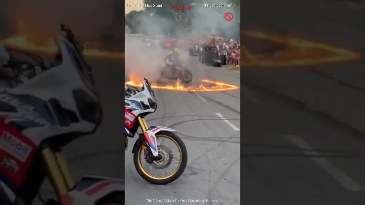 Amazing Bike Stunt! Don't Imitate Can be Harmful #motorium #ytshorts #bike #stunt #viralvideo2022