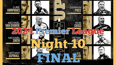 2024 Premier League Night 10 Littler v Price