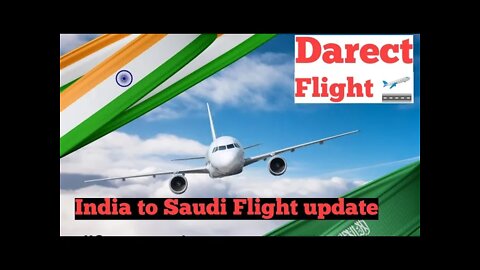 India to Saudi Flight update 24/08/2301 | India se saui Darect flight open | #flight #travel #shorts