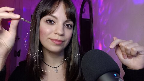 ASMR - Puxando gatilhos invisíveis um por um do microfone