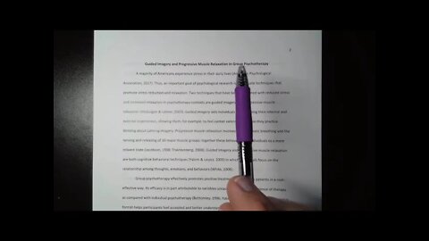 How to Arrange your Paper in APA Format