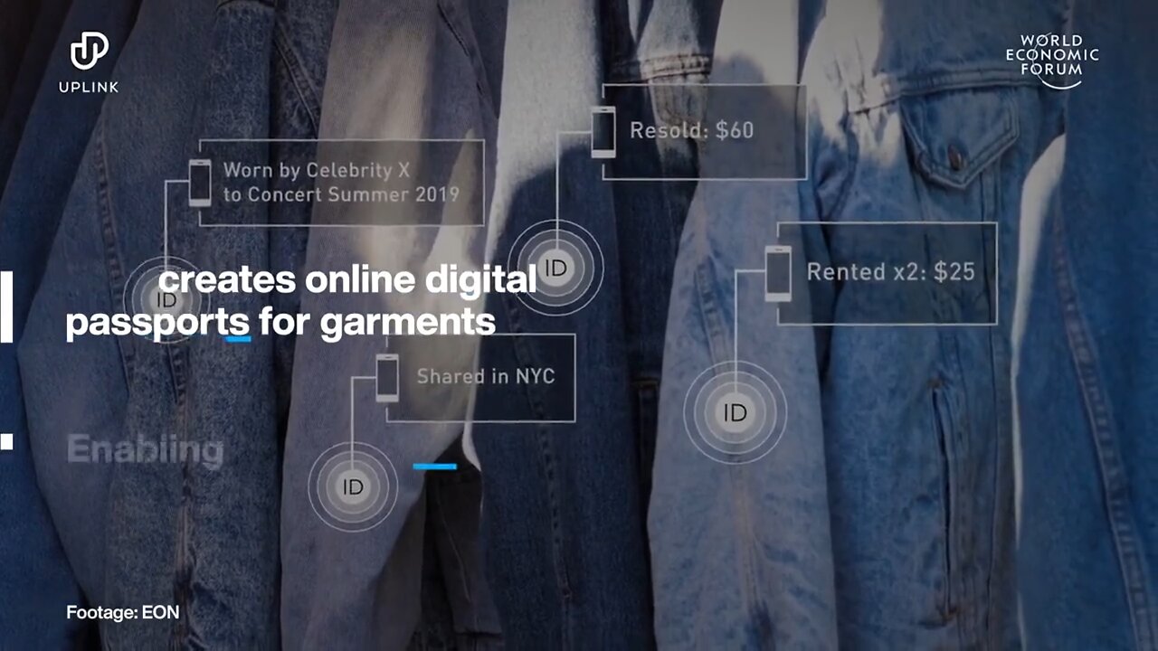 WEF Digital ID’s on Clothing