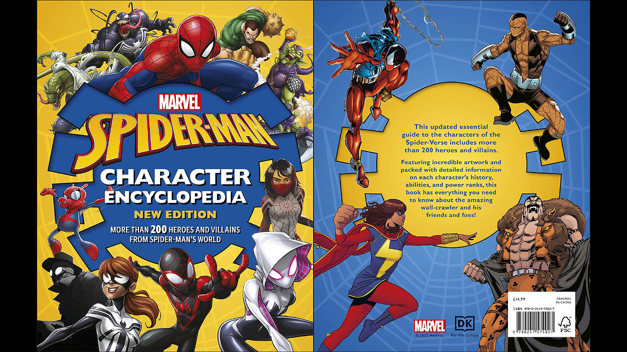 Marvel Spider-Man Character Encyclopedia