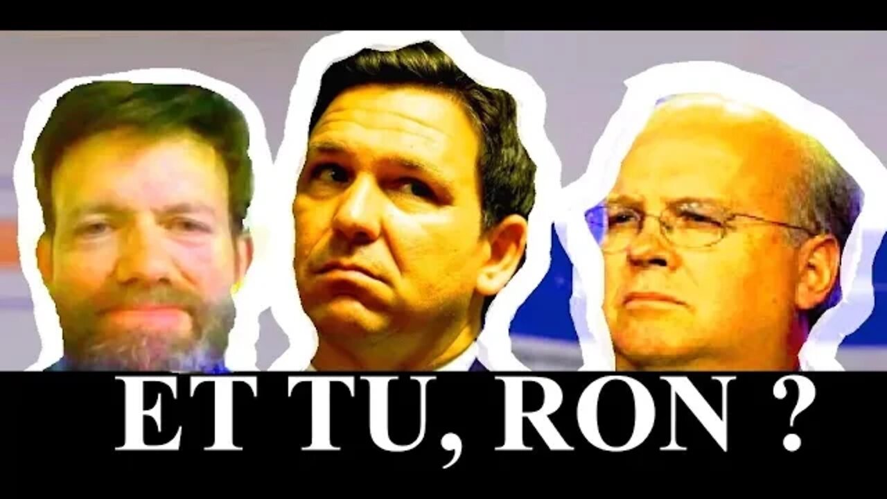 Desantis BETRAYS Trump. This is very disappointing. Ambitious Rot DeSwampis has no loyalty. SAD!