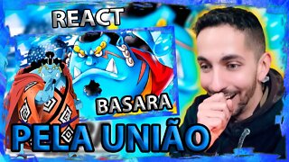 [MELHOR PERSONAGEM???] REACT Pela União | Jinbe (One Piece) | Basara