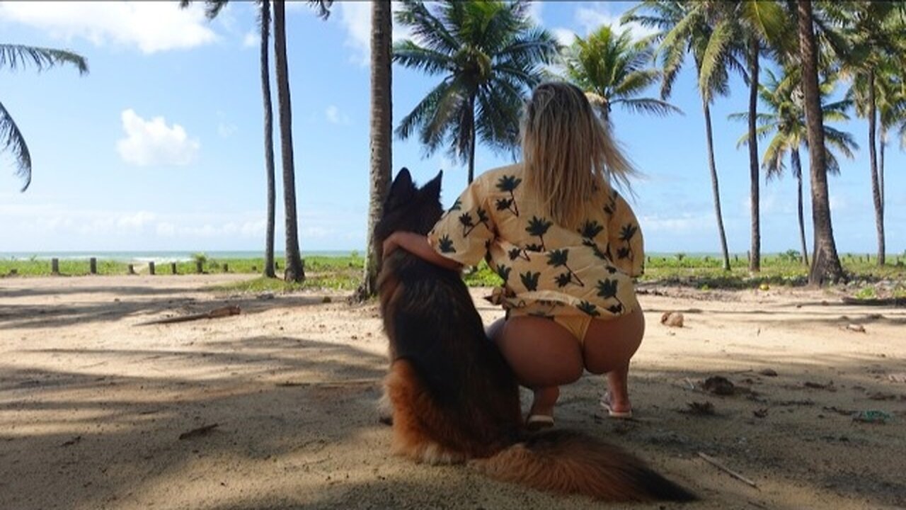 Fresh And Fit At The Beach Relaxing