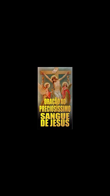 Oração ao Preciosíssimo Sangue de Jesus