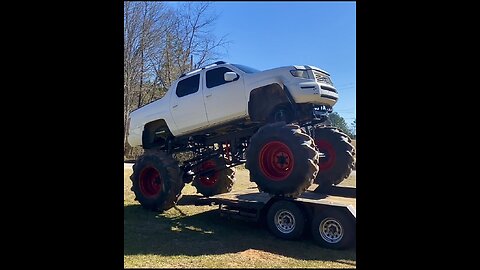 GingerBilly Honda Ridgeline Monster Truck! Max-E-Pad
