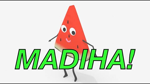 Happy Birthday MADIHA! - WATERMELON Birthday Song