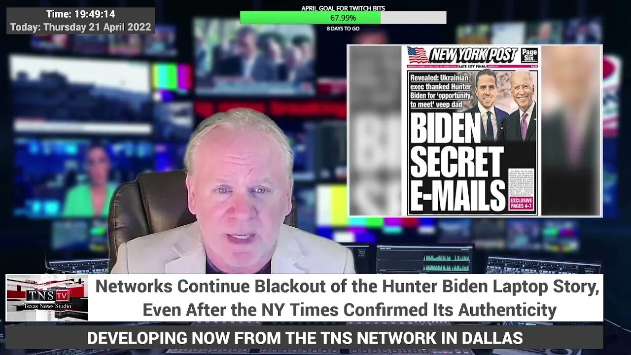 Networks Continue Blackout of the Hunter Biden Laptop Story, ONLY 52 SECONDS OF PRIMETIME REPORTED