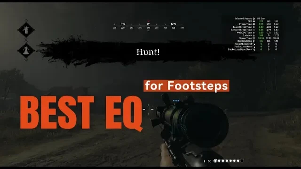 BEST HUNT SHOWDOWN EQ FOR FOOTSTEPS - Dolby Atmos (SEP 2023)
