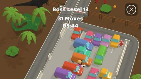 Parking Jam 3D-Boss level 13