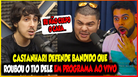 CATANHARI PREFERE DEFENDER VAGABUNDO QUE ROUBOU A FAMÍLIA DELE DO QUE FALAR QUE O CARA ESTÁ ERRADO