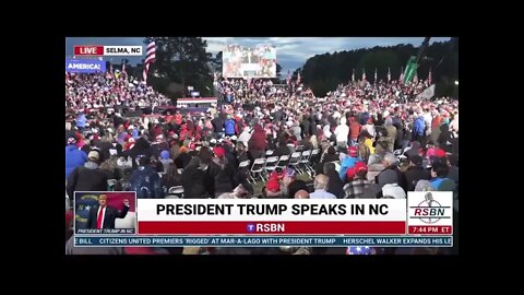 President Trump Speaks In NC