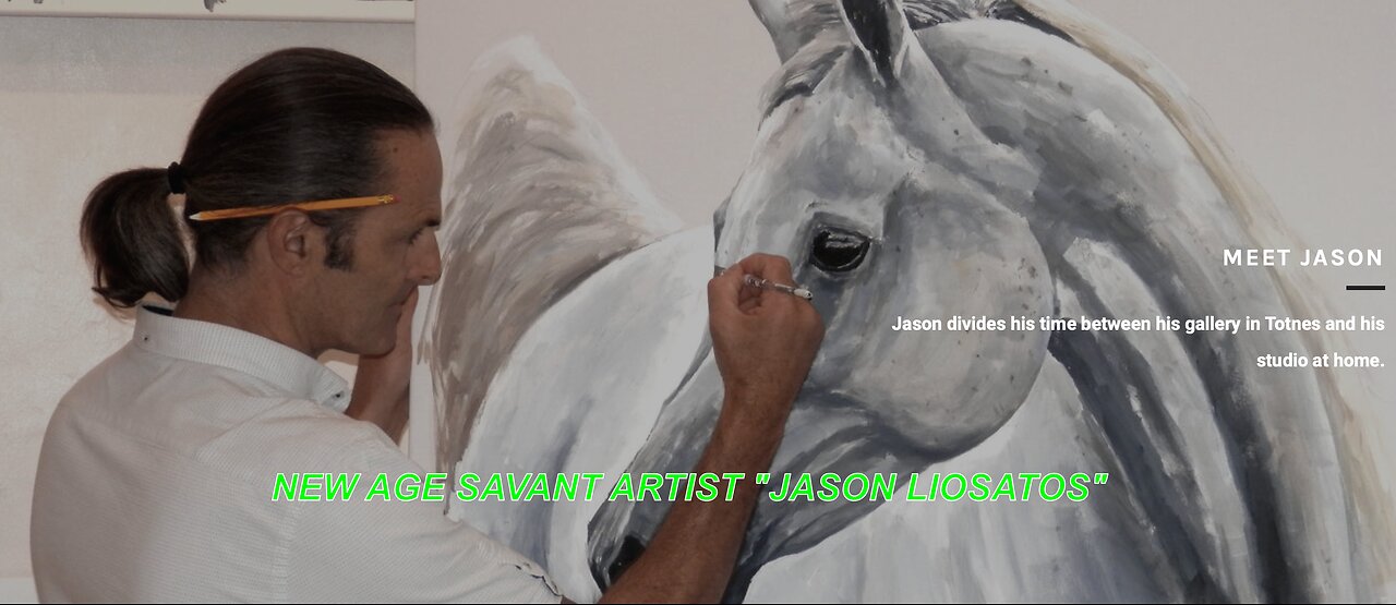 NEW AGE SAVANT ARTIST JASON LIOSATOS REVEALS THE SECRET W/ CLAYTON THOMAS