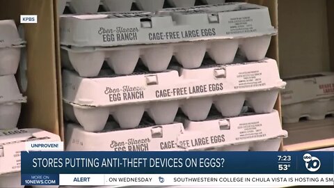 Fact or Fiction: Stores putting anti-theft devices on eggs?