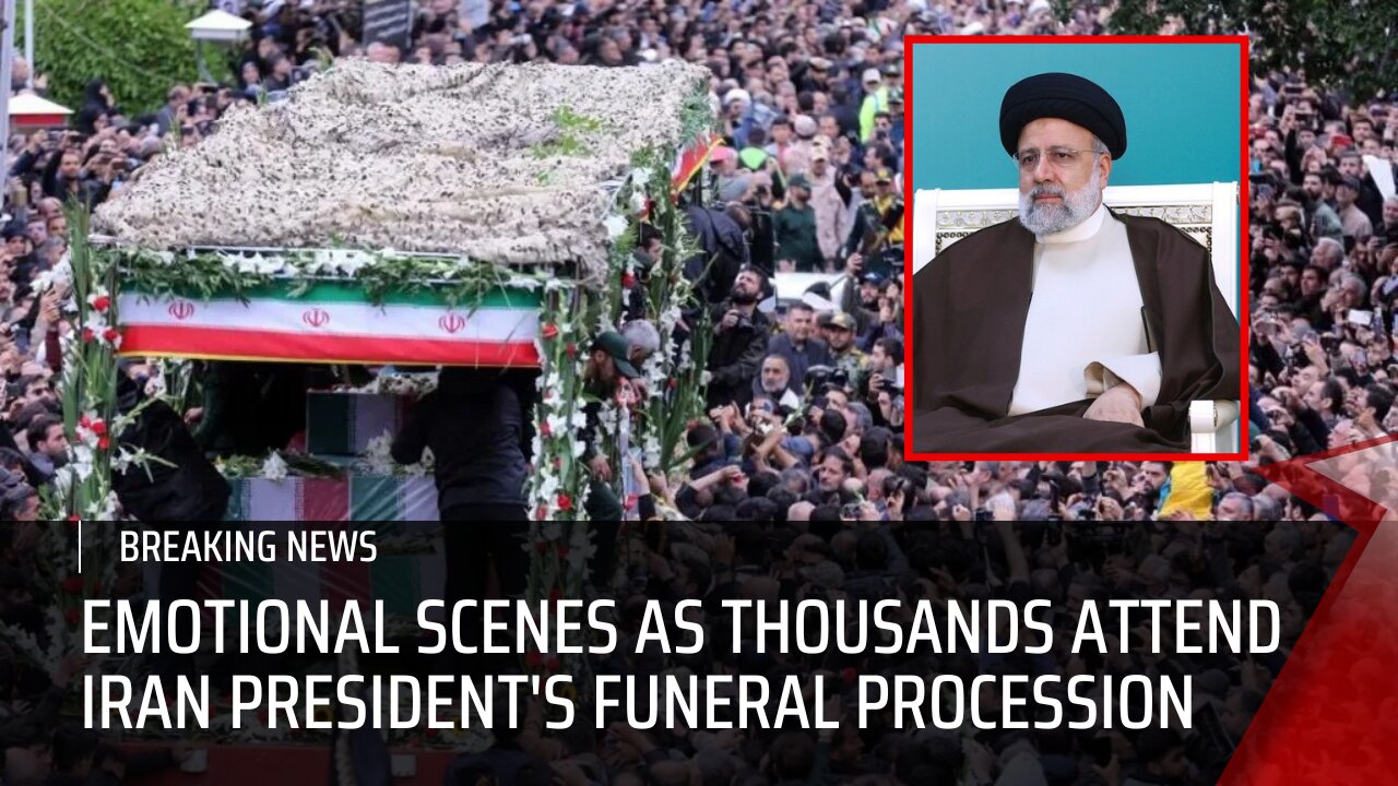 Thousands at Iran president's funeral procession | News Today | USA |