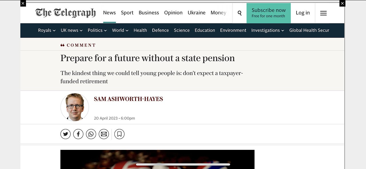 UK to reform legal drinking/smoking age to 25? “Prepare for a future without a state pension”