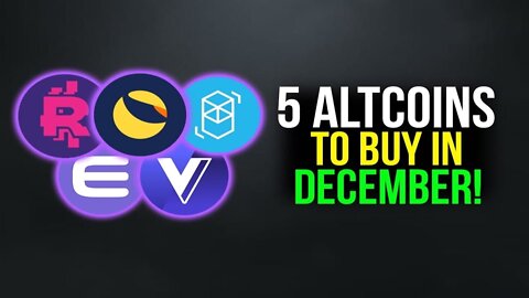 Top 5 Cryptos To Buy In December (HUGE POTENTIAL!)