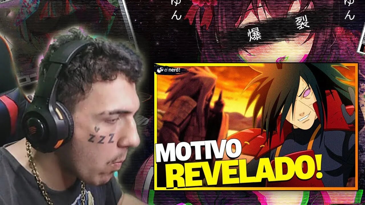 ALMOÇANDO E REACT - POR QUE O MADARA ERA TÃO PODEROSO? [E NÃO ERA SÓ POR CONTA DOS PODERES] EI NERD