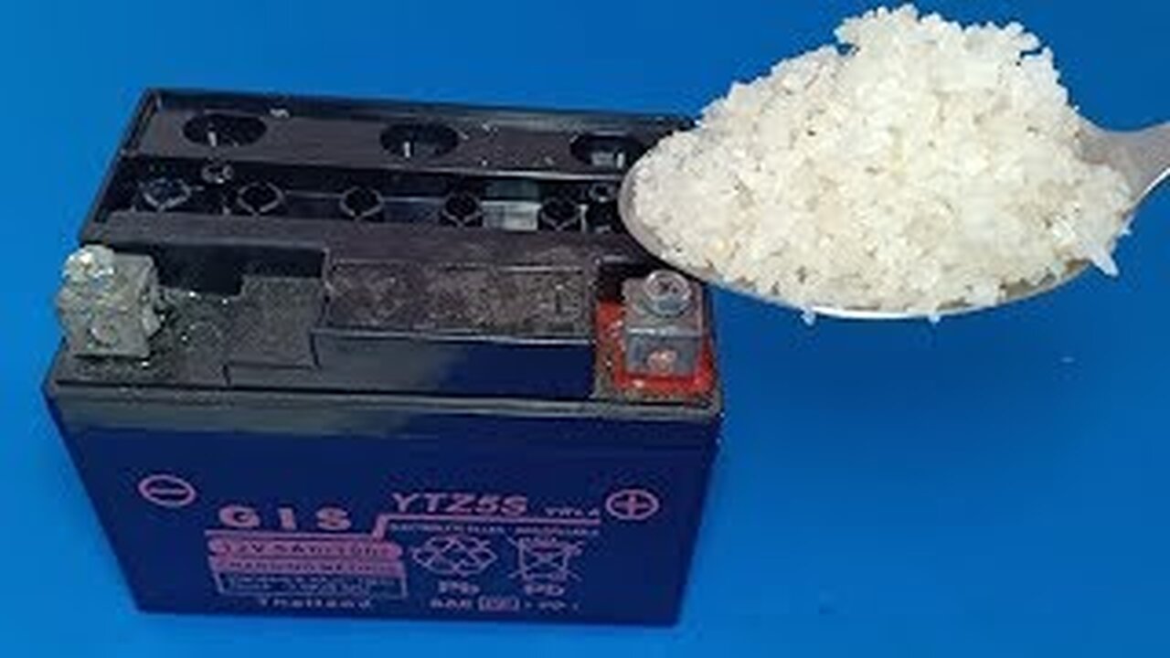 How to repair dead dry battery at home lead acid battery